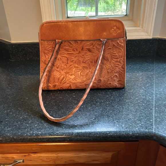 Patricia Nash Tan Leather Tote - Picture 2 of 6
